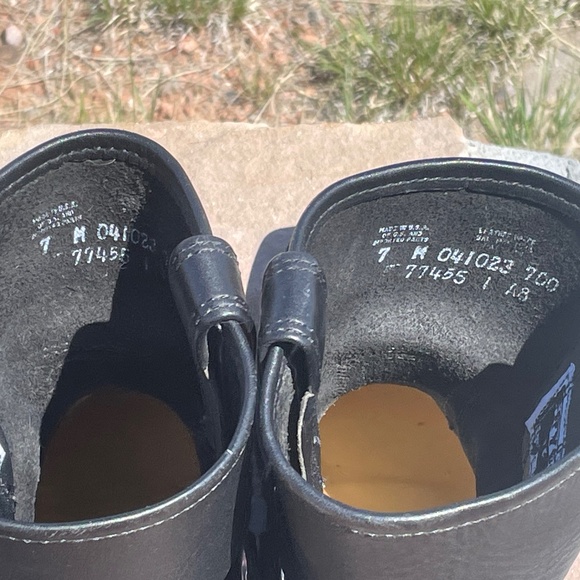 Frye 8R Harness Boots (Black/Size 7) - Picture 9 of 16